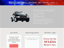 Tablet Screenshot of ncleoa.org